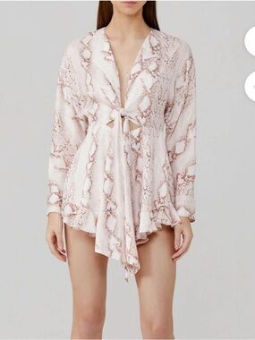 Significant Other Long Sleeve Romper
